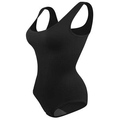Women’s Tummy Control Shapewear Bodysuit - Butt Lifter Slimming Body Shaper for Invisible Under Dress Wear