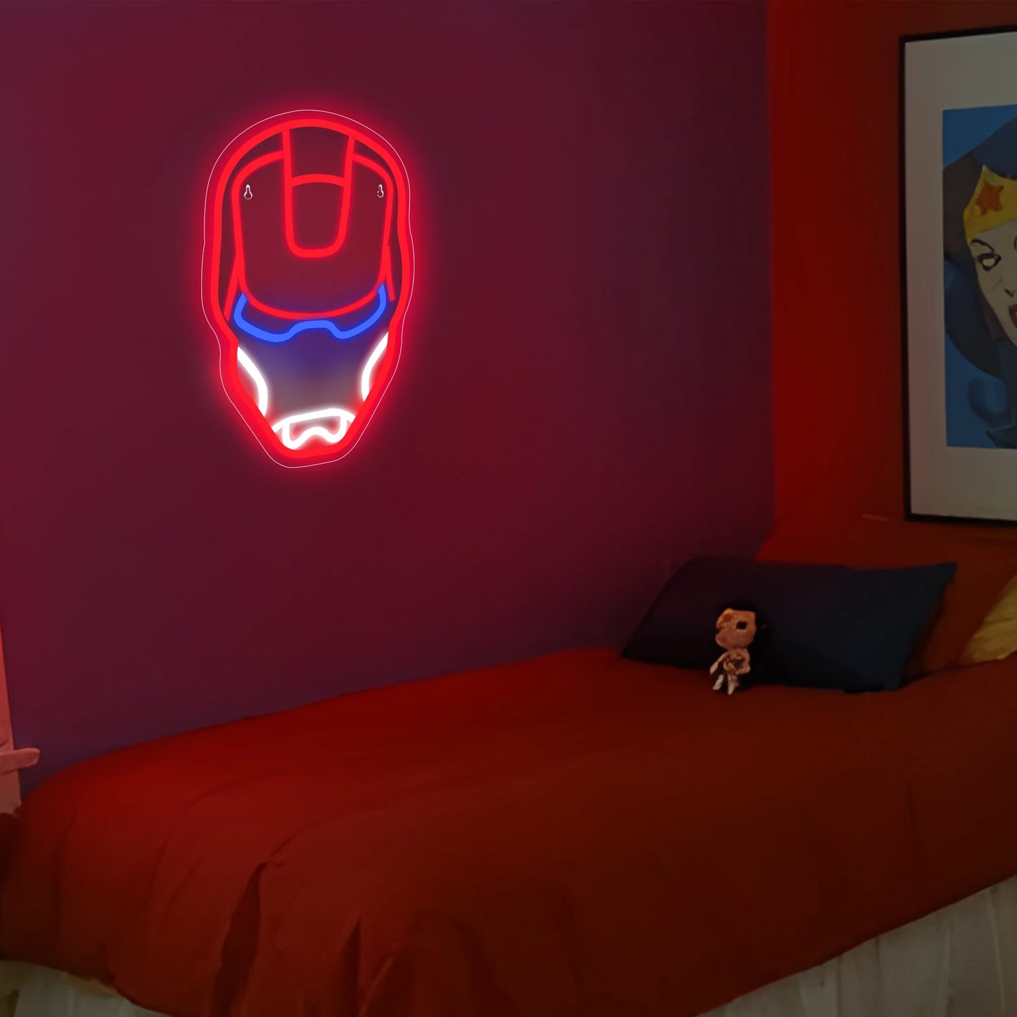 USB-Powered LED Neon Sign — Wall Decor for Bedroom, Game Room, Bar, Pub, and Club Light-Up Signs