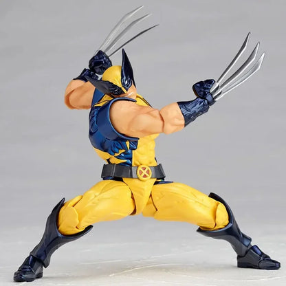 X-Men Yamaguchi Deadpool & Wolverine Action Figures – Movable Joint Statues & Christmas Gift Ornaments