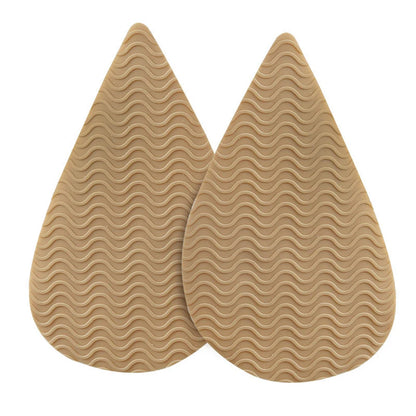 Rubber Shoe Sole Protector - Wear-Resistant Non-Slip Forefoot Mat, Self-Adhesive High Heel Cushion Pads