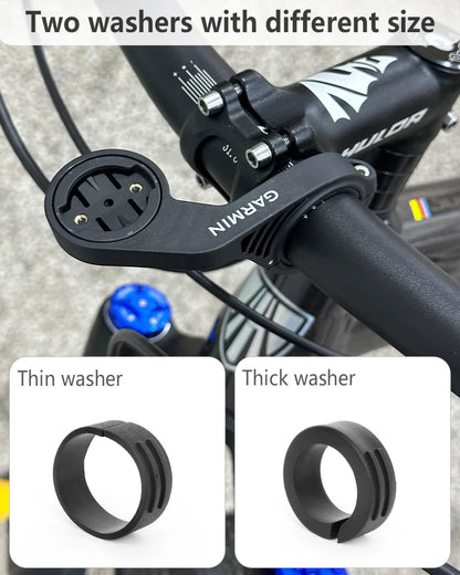 Garmin Edge 530 Wall & Handlebar Mount – GPS Speedometer Cradle for Bike, GoPro, and Cycling Odometer