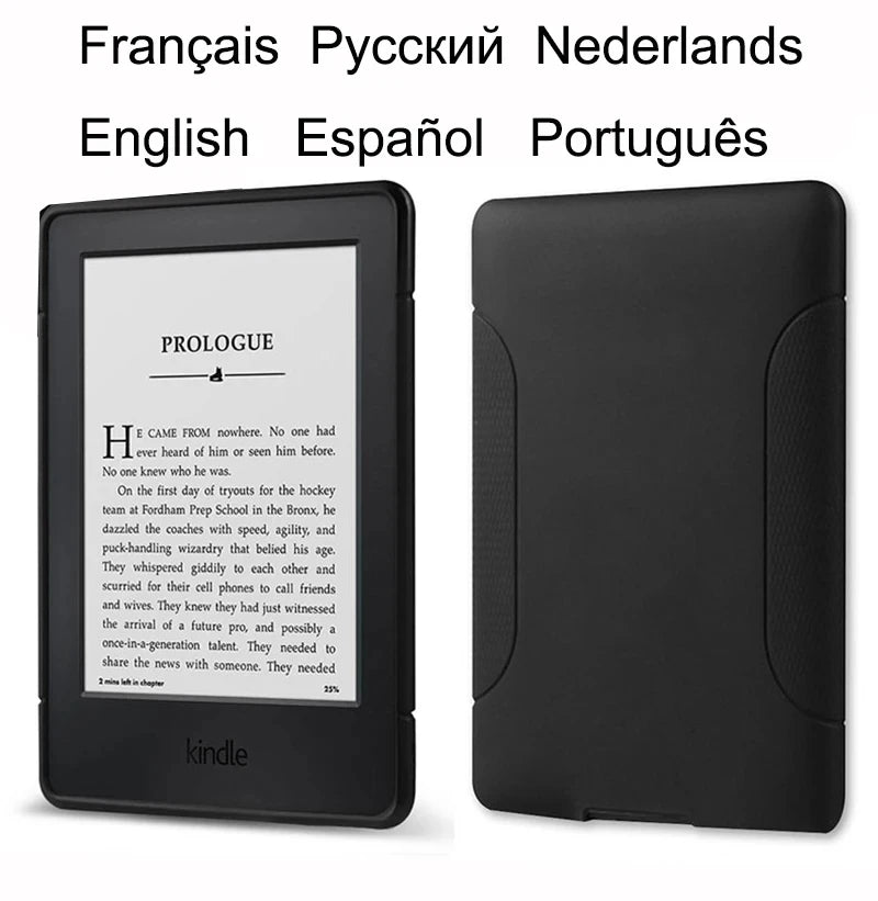6" Original Kindle 8th Gen E-Book Reader, E-Ink Touch Screen, Without Backlight, Supports Multiple Languages, Perfect Gift