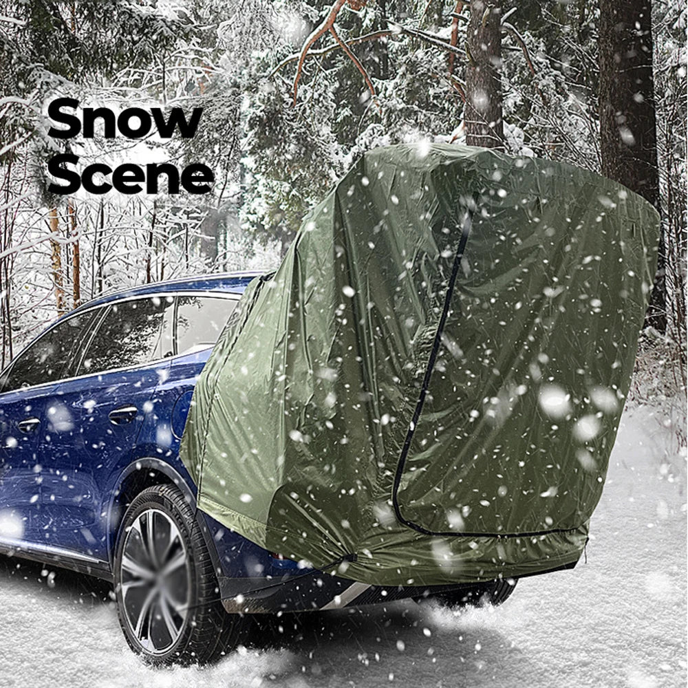 Outdoor Car Rear Tent – Picnic & Camping Canopy, Sunshine-Proof, Rain-Proof Car Rear Extension Tent