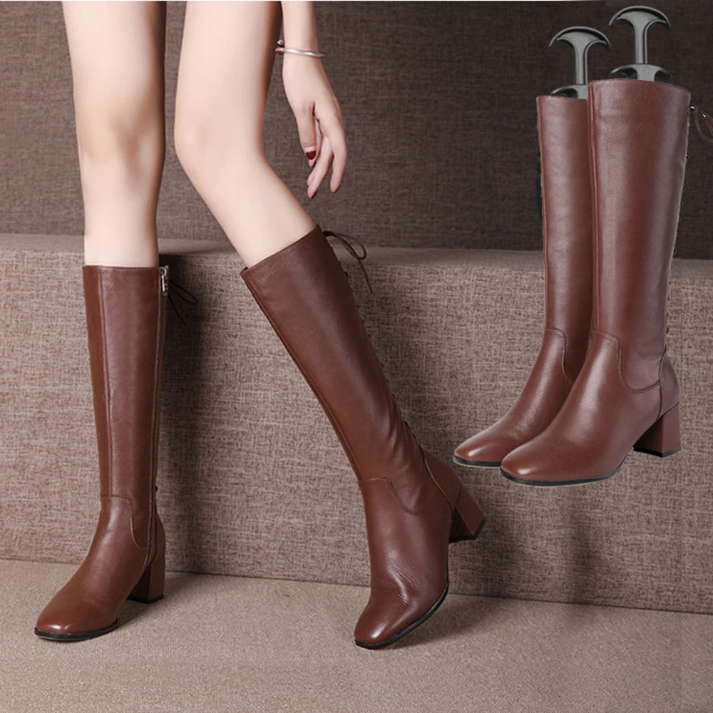 Boots Stand Holder with Handle – Anti-Crease Boot Shaper & Toe Support for Women’s Long Boots