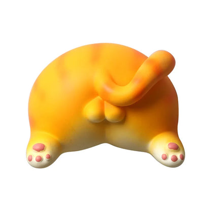 Kitty Buttocks Refrigerator Magnets – Cute Cartoon Animal Resin Magnets for Wall, Car & Fridge Decoration Accessories