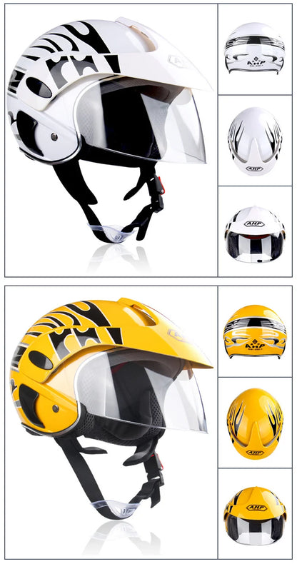 Child Motorcycle Helmet (3-9 Years) – ABS Unisex Safety Motocross & ATV Cross Helmet for Bicycle & Downhill Riding