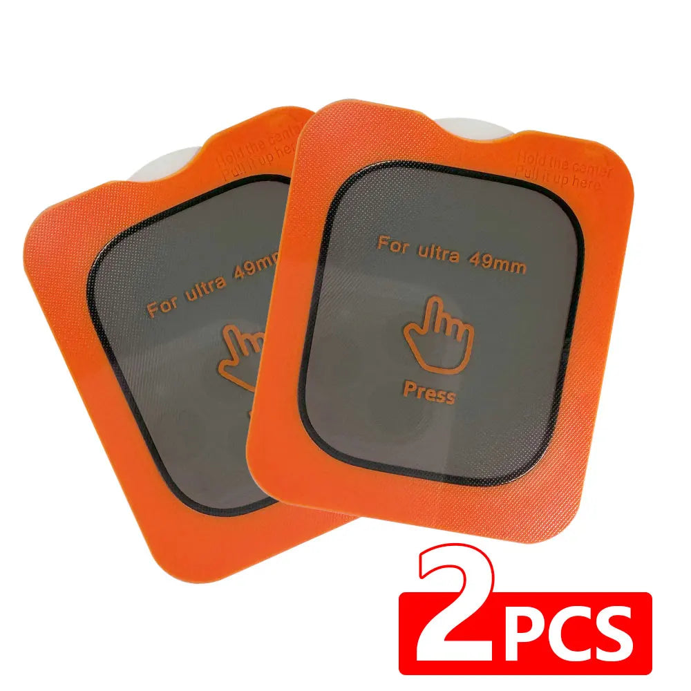 2pcs Privacy Tempered Glass Screen Protector for Apple Watch Ultra 49mm – HD Anti-Spy Film for Ultra 1/2
