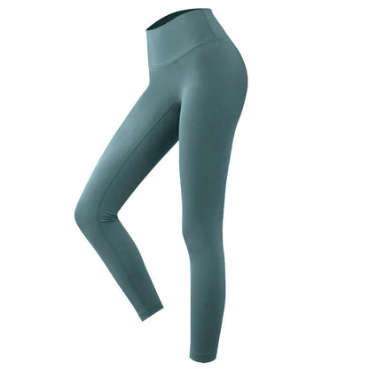Women's High Waist Seamless Leggings - Naked Feel Push Up Yoga Pants For Fitness, Running & Gym Training