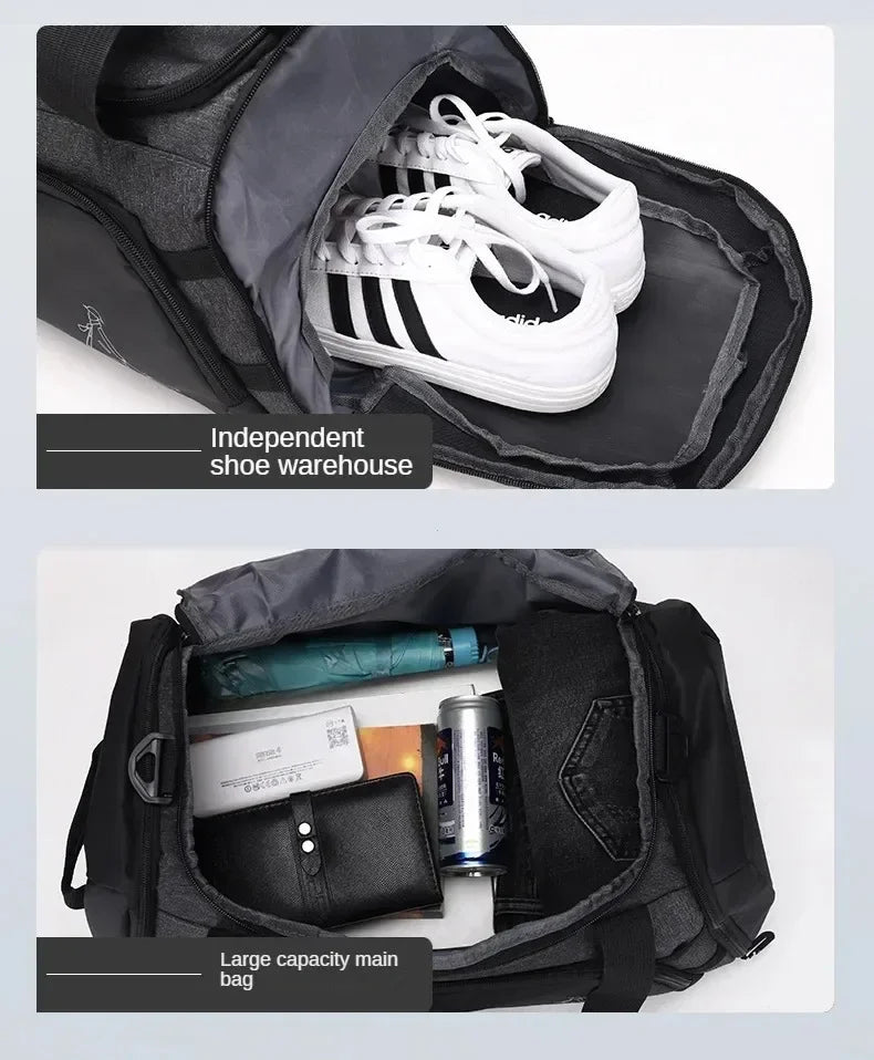 Waterproof Sports & Gym Bag - Durable Multifunctional Training, Fitness, & Swimming Tote