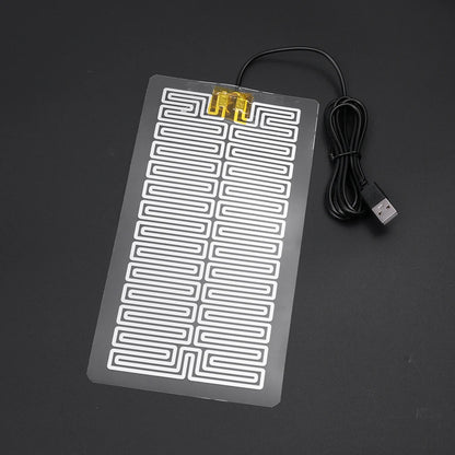 USB 5V Heating Pad - Plug & Play Warm Plate Heater for Mouse Pad & Shoes