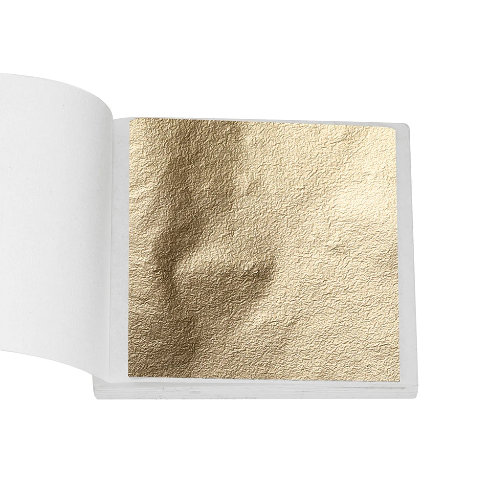 100-200 Sheets Imitation Gold Foil Paper – Gilding DIY Epoxy Resin Jewelry Making & Craft Decoration