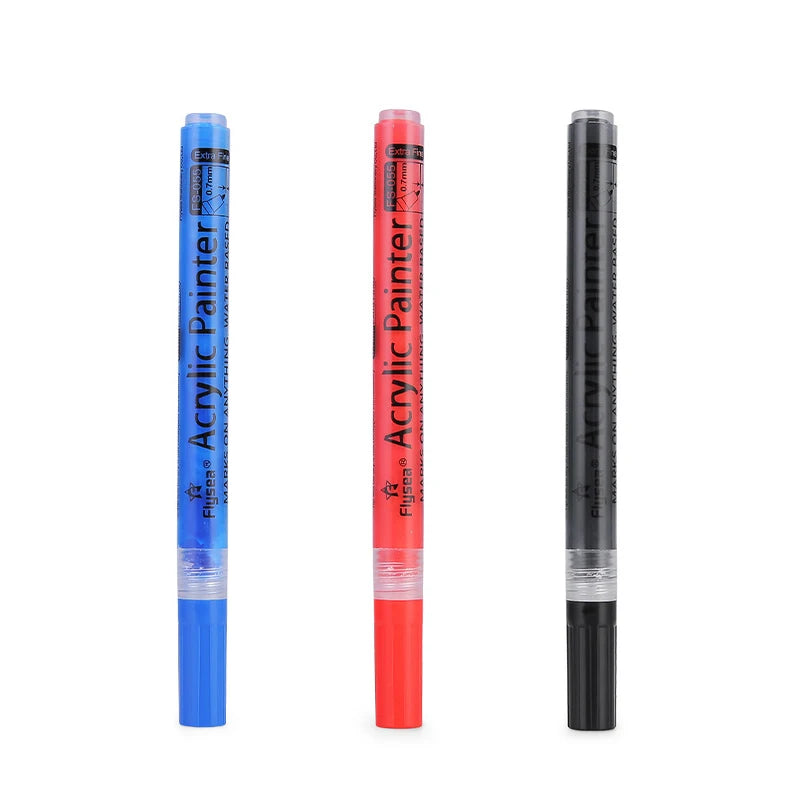 New Golf Club Color Changing Pen – Waterproof Acrylic Ink with Sunscreen & Covering Power, 12 Colors Gift for Golfers