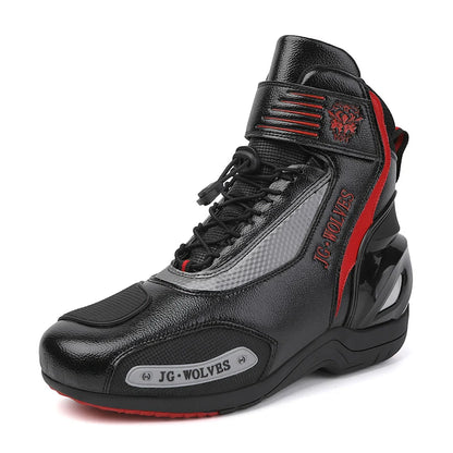 New Motorcycle Boots for Men & Women – Anti-Slip Winter Riding Sneakers for Bicycle, Mountain Racing & Road Speed, Autumn Ready