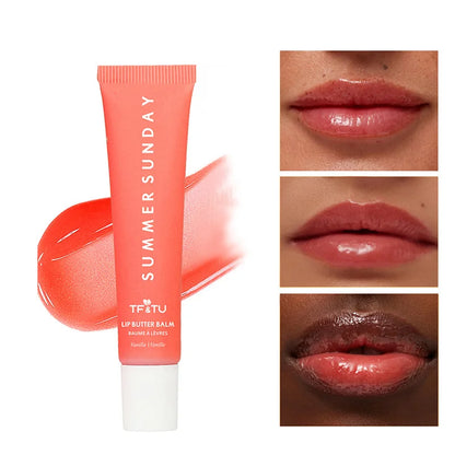 Summer Lip Moisturizing Balm - 15ml Nourishing Lip Care for Smooth Lip Lines and Daily Makeup Hydration