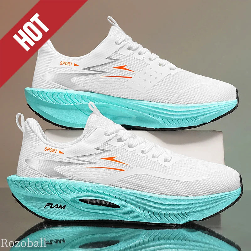 Men’s & Women’s Sports Running Shoes – Lightweight Breathable Marathon Sneakers with Air Cushion for Jogging, Outdoor & Athletic Training