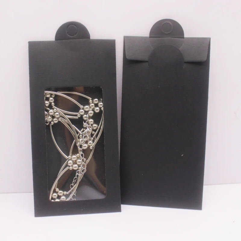 50PCS Marble Pattern Jewelry Display Boxes – DIY Window Gift Boxes with Hanger for Wedding & Thank You Gifts