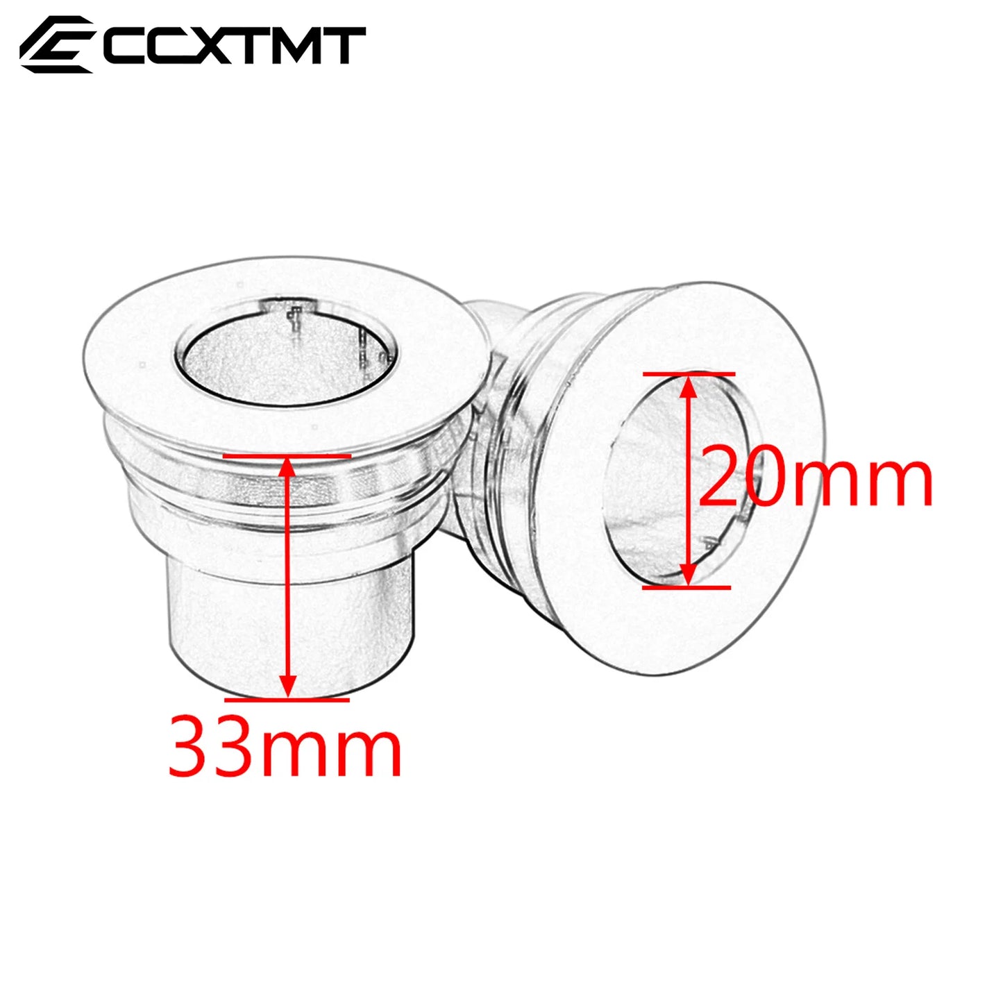 CNC Motorcycle Wheel Axle Hub Spacer Set – Front & Rear for KTM EXC/EXC-F/XC-W/XCF-W 125–530 (2008–2023) Durable Performance Parts