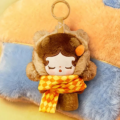 POP MART POPBEAN Fluffy Cozy Plush Pendant – Mystery Blind Box Toy Ornament