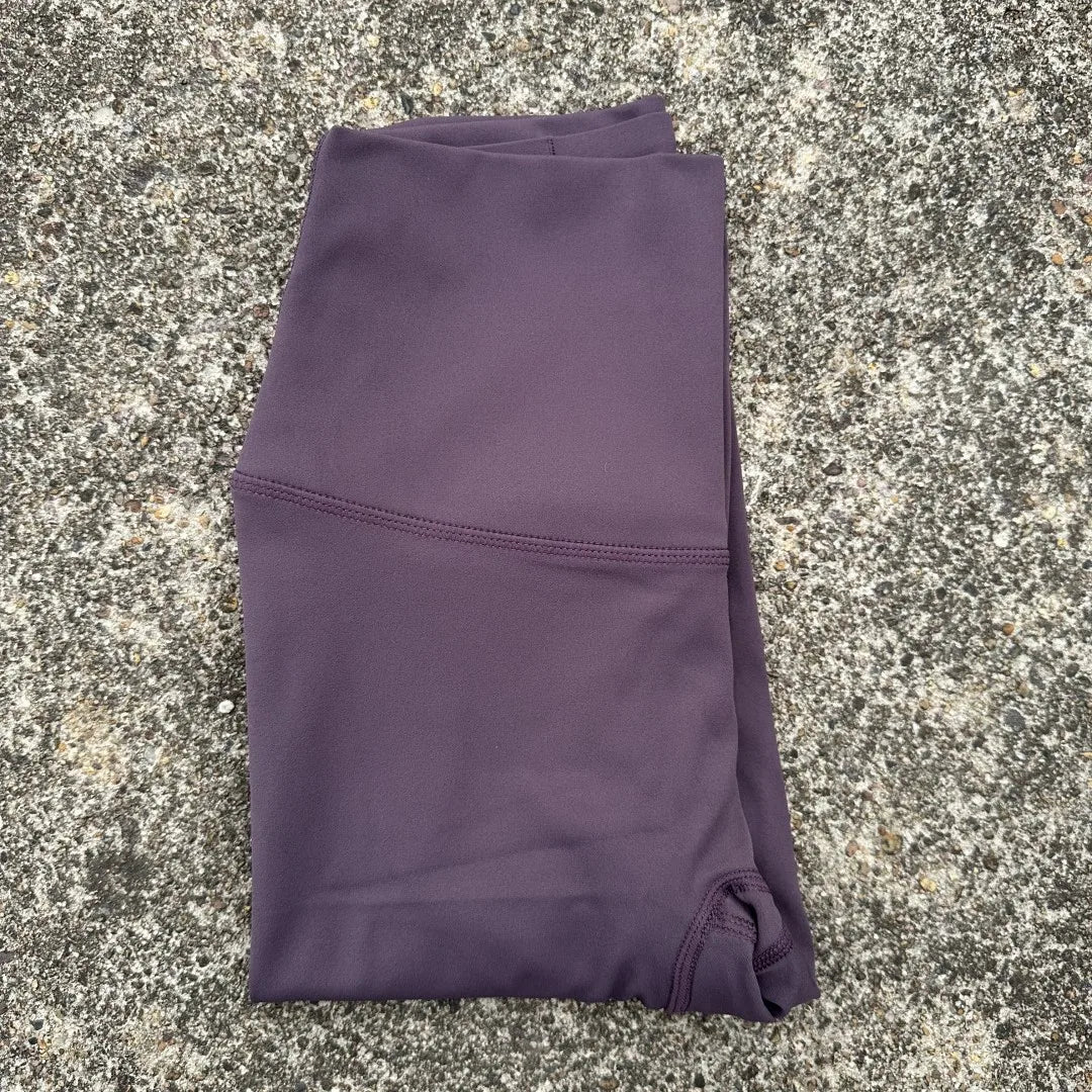 Women's High Waist Yoga Leggings - Soft Butter Fabric Fitness Pants With Back Waist Pocket For Gym & Sports Training