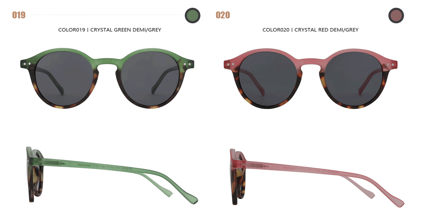 ZENOTTIC Retro Small Round Polarized Sunglasses – Vintage UV400 Shades for Men & Women