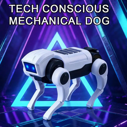 DIY RC Robot Dog Kit – Remote Control Mechanical Science Education Toy Assembly Set for Kids & Boys Learning Gift