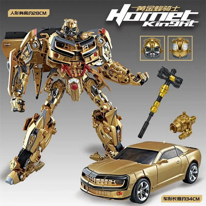 30CM Transforming Robot Toy – Optimus Prime, Bumblebee & Megatron Alloy Action Figures for Kids