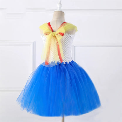 Kids Toy Story Character Tutu Dress - Woody, Jessie, Buzz & Forky Cosplay Costume for Halloween & Stage Performances