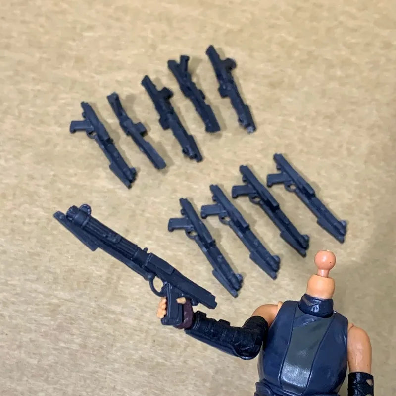 Lot of Star Wars & GI Joe Accessories – Lightsaber, Blaster Gun & Jetpack for 6’’ Action Figures