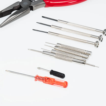 Watch Repair Tool Kit – Link Band Pin Remover & Adjuster for Professional Watchmaking