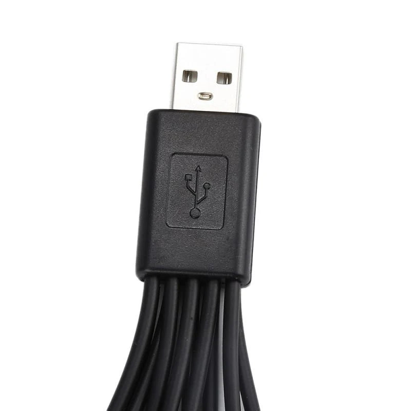 10-in-1 Multi-Head USB Charging Cable - Universal Multi-Port Phone Charger Cord for Samsung, Nokia & More