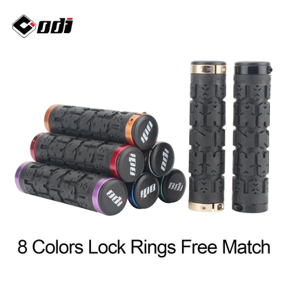 ODI RG01 Bicycle Handlebar Grips – Anti-Slip Lock-On Shock Absorbing MTB & Road Bike Grips