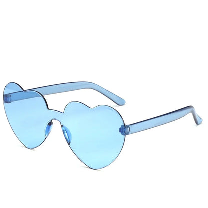 Women’s Fashion Heart-Shaped Glasses Watch - Nighttime Light Diffraction to Heart Shape, Stylish Female Sunglasses