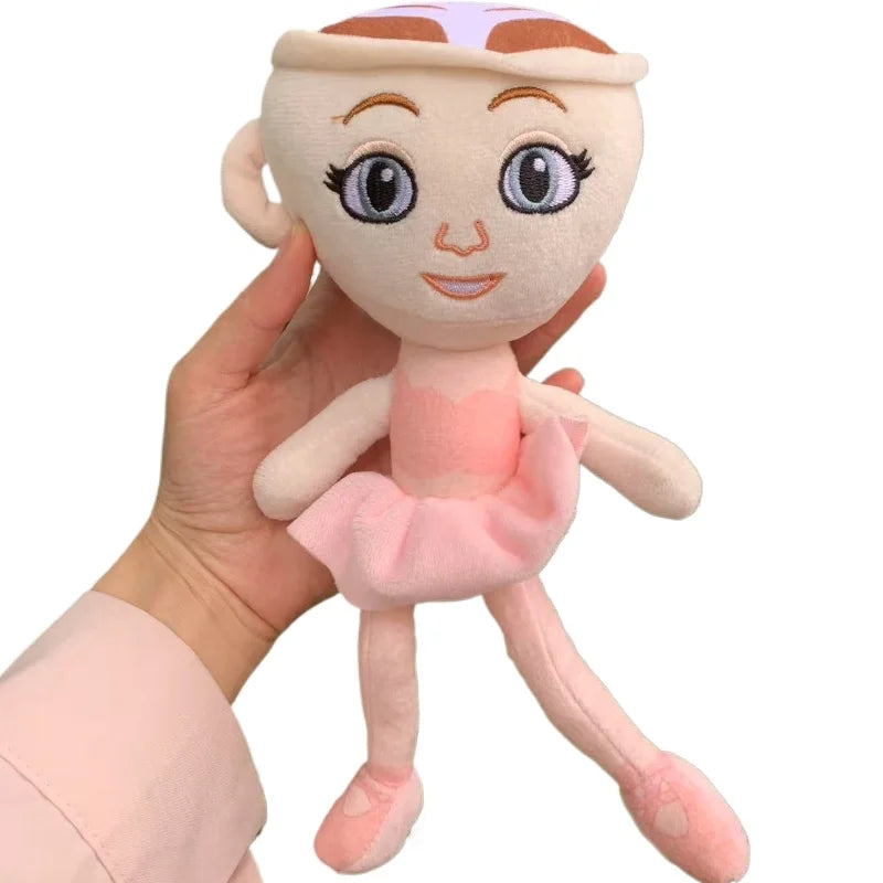 Kawaii Italian Brainrots Plush Toy – Soft Cartoon Stuffed Doll, Tung Tung Tung Tralalelo Tralala Plushie