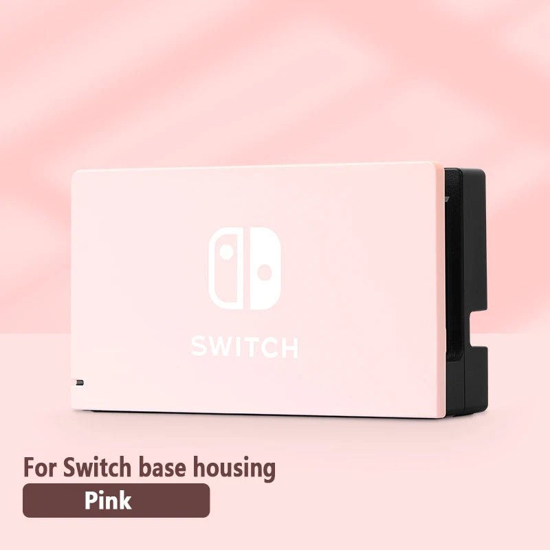 Protective Case & Film for Nintendo Switch – Rocker Cap Handle, Hard Base Cover with Skin-Friendly Gradient Design