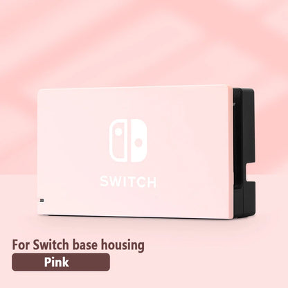 Protective Case & Film for Nintendo Switch – Rocker Cap Handle, Hard Base Cover with Skin-Friendly Gradient Design