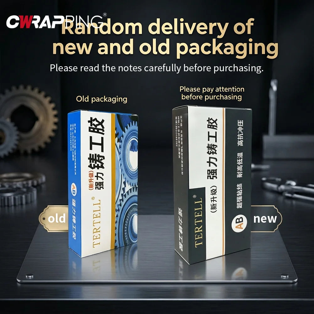 High-Temperature AB Metal Repair Glue – Strong Two-Part Adhesive for Metal, Plastic & Wood Bonding
