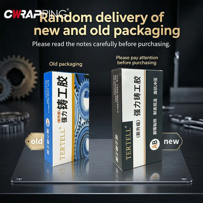 High-Temperature AB Metal Repair Glue – Strong Two-Part Adhesive for Metal, Plastic & Wood Bonding
