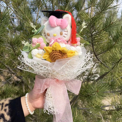 Anime Series Plush Toy Bouquet — Children’s Day, Birthday, Valentine’s & Graduation Gifts