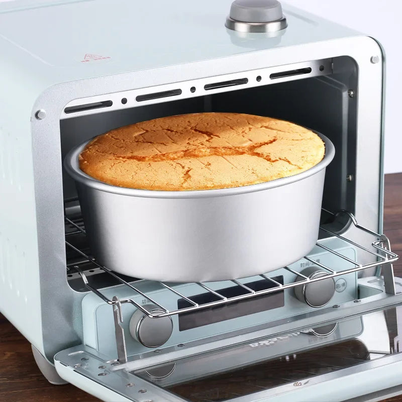 Tiered Round Cake Pan Set with Removable Bottom - 4/6/8/10/12 Inch Non-Stick Aluminum Alloy Baking Molds, Kitchen Tools