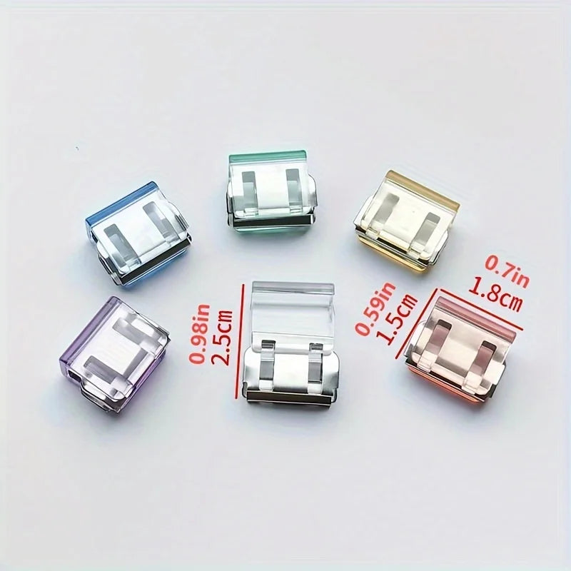 Invisible Hem Shortening Clips - Anti-Slip Pants Leg Fixing Grips for Seamless Hems