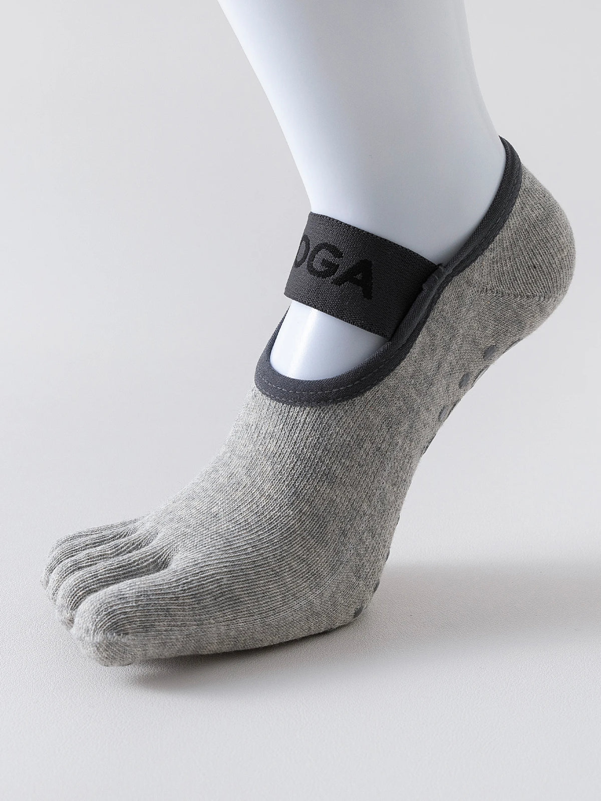 Women’s Five-Toe Grip Socks - Non-Slip Yoga, Pilates & Fitness Socks