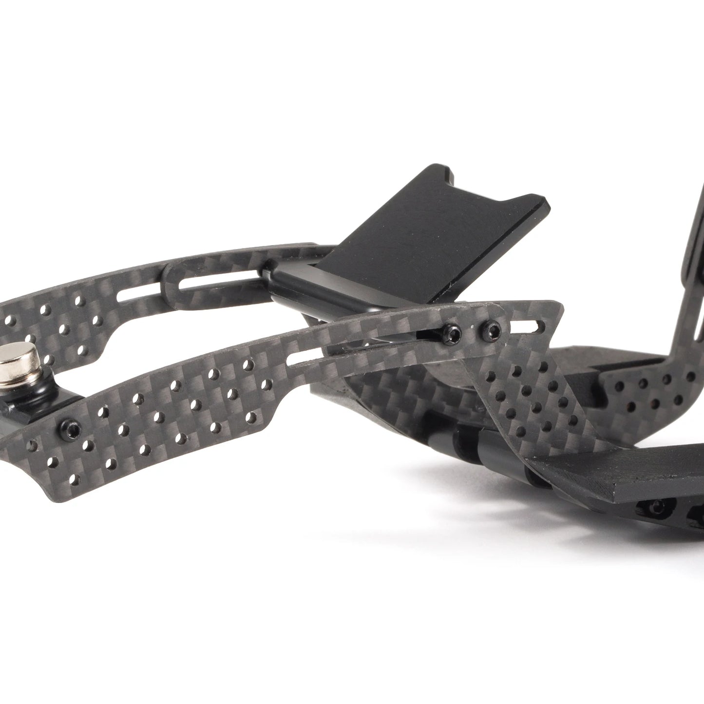 Carbon Fiber 1/24 LCG Chassis Kit - High-Clearance Adjustable Wheelbase for SCX24 Custom Performance Builds