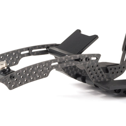 Carbon Fiber 1/24 LCG Chassis Kit - High-Clearance Adjustable Wheelbase for SCX24 Custom Performance Builds