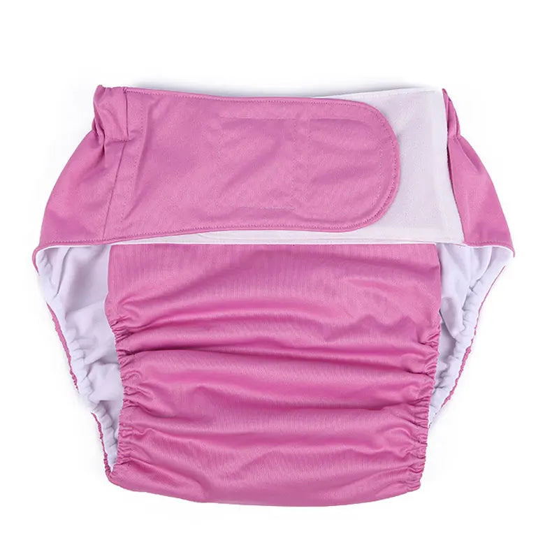 Reusable Adult Diaper – Large Washable Cloth Incontinence Pants for Elderly Men & Women