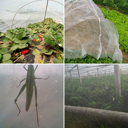 Garden Insect Protection Net – Greenhouse Protective Cover for Flowers, Vegetables, and Fruit Plants