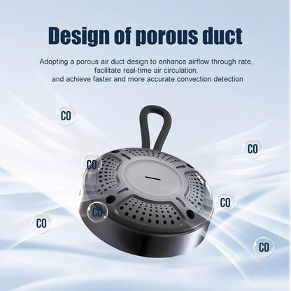 FMAi K5S 3-in-1 Carbon Monoxide Detector - Portable CO Monitor with Temperature & Humidity Sensor for Home, Car, RV & Travel