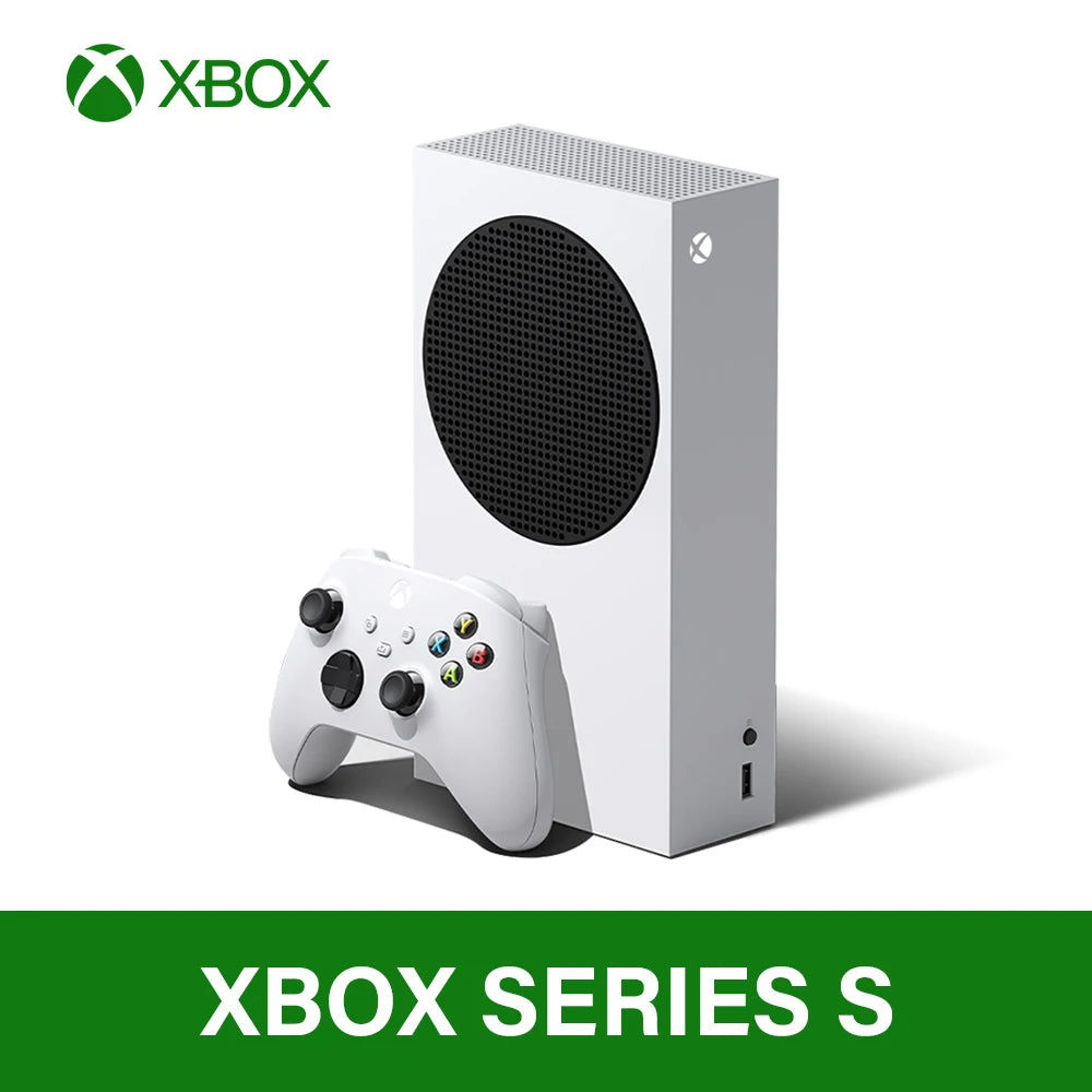 100% Original Microsoft Xbox Series S 512GB – Unlocked Version Game Console with Xbox Wireless Controller