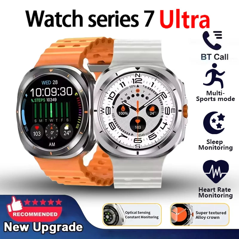 G.L Wear 2025 Men’s Smartwatch – Heart Rate, Fitness Tracking, Bluetooth Calling & Pedometer