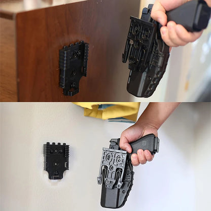 QLS Gun Holster Accessories Kit – Quick Locking System with QLS 19 & 22 Polymer Case Adapter