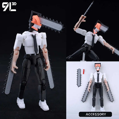 Venom Spider-Man Lucky13 Dummy13 Action Figure - 3D Printed T13 Multi-Jointed Anime Collectible Toy